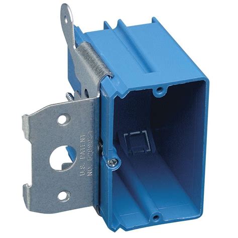 nail in stud receptical box non metallic|electrical screw nails junction box.